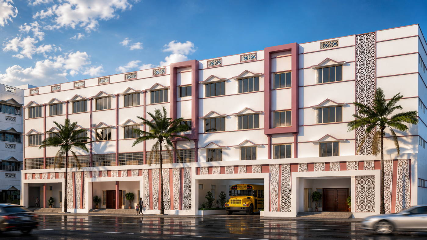 AKT School, day view