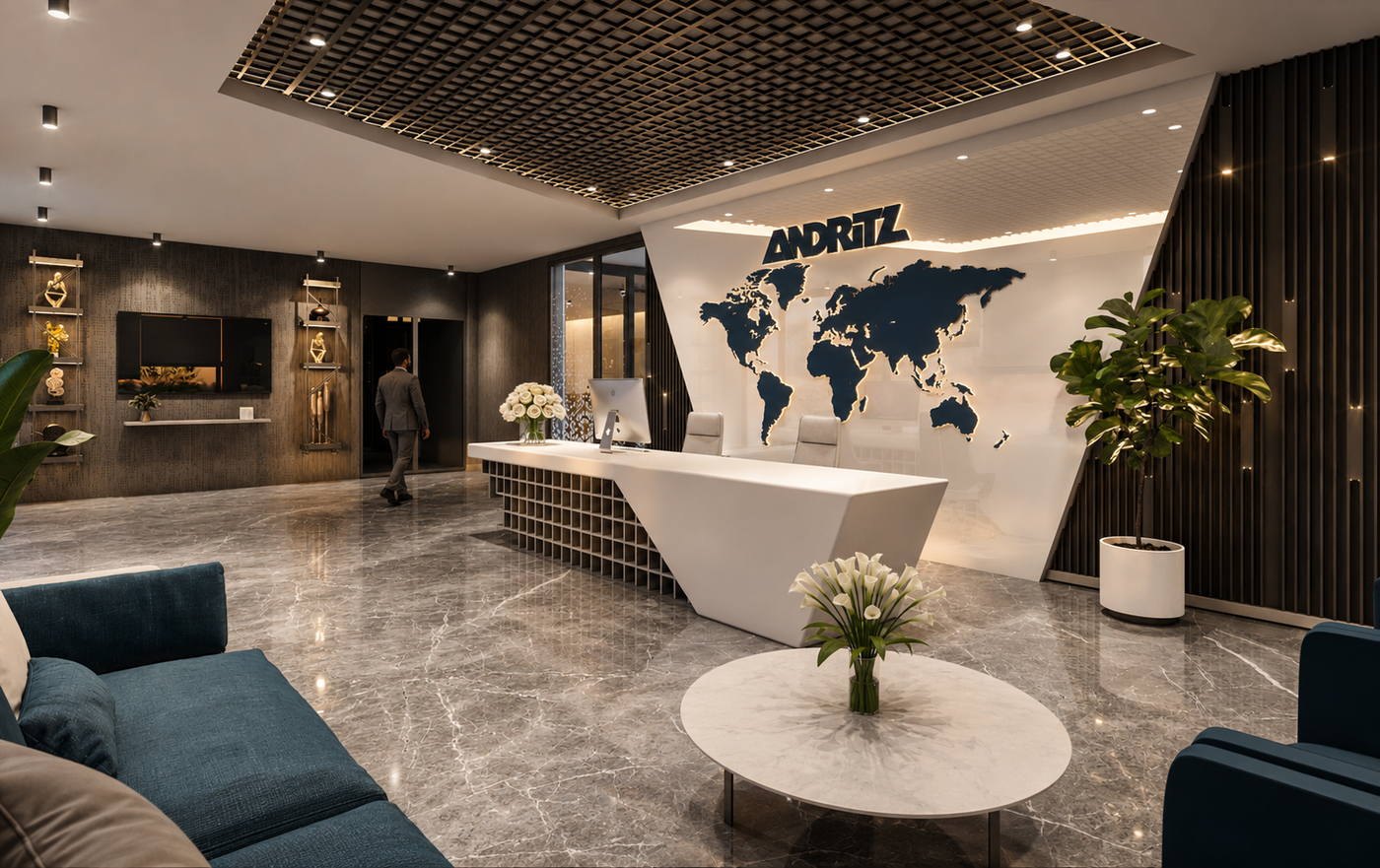 Andritz Office, reception