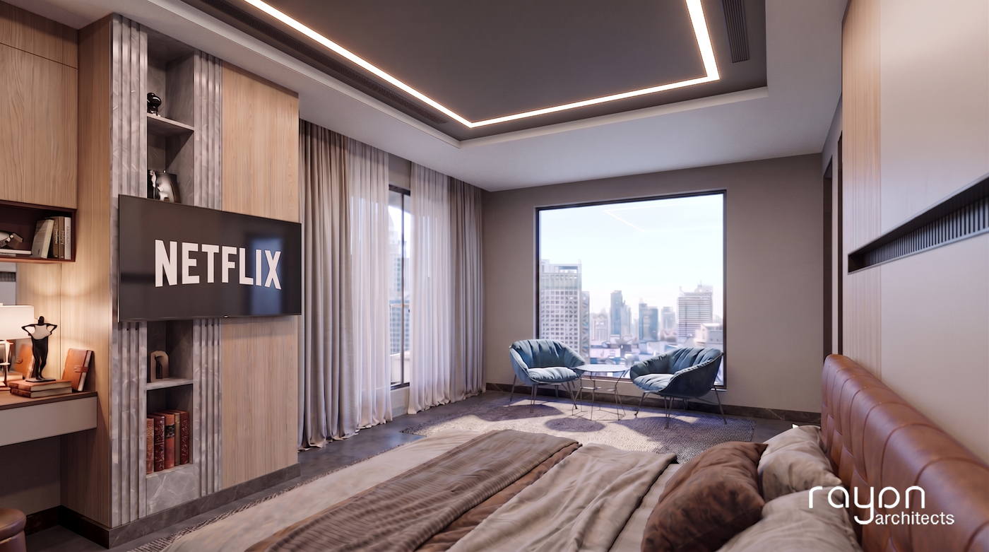 Apartment, Malaysia, master bedroom
