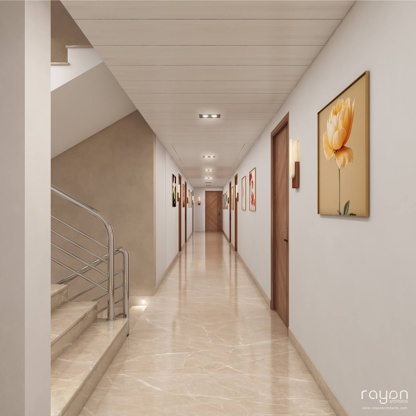 Bizlux Vadapalani, corridor typical floor