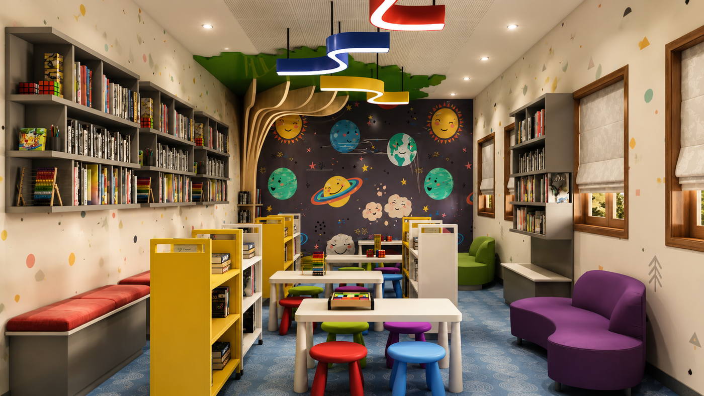 Elite School, kg library