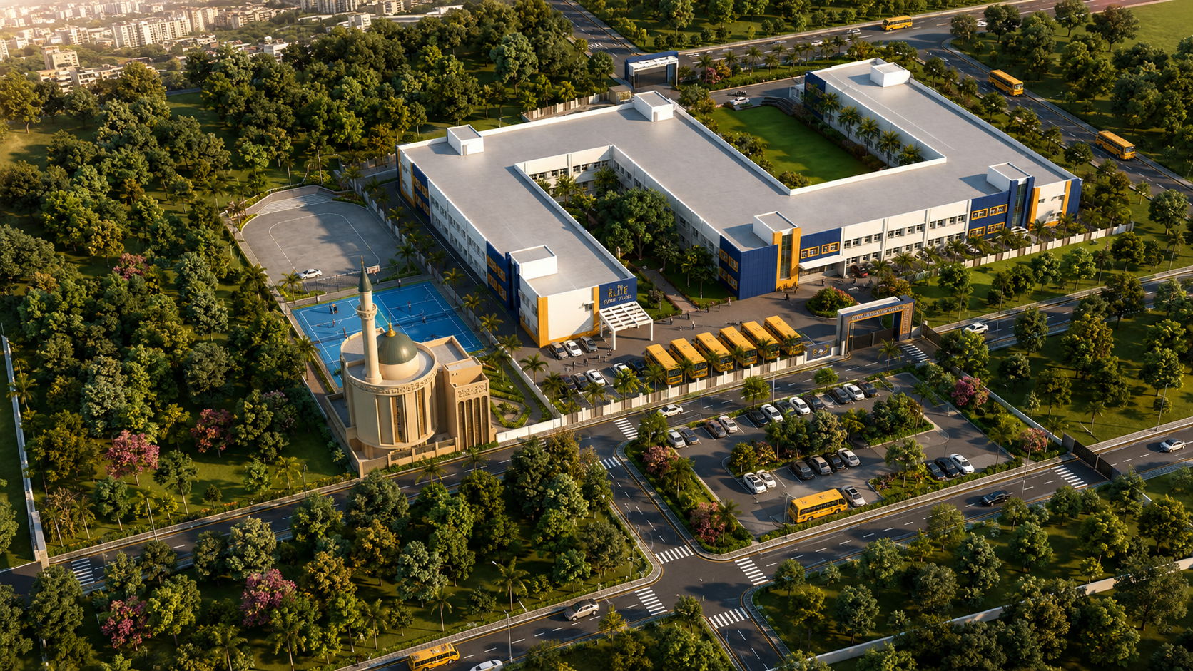 Elite School, Rayan Ibrahim Architects