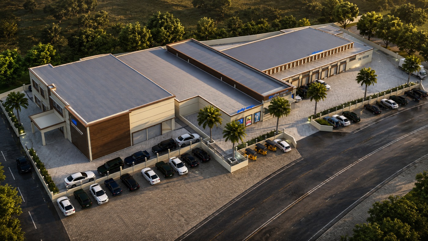Ennore Market and Community Hall, market hall
