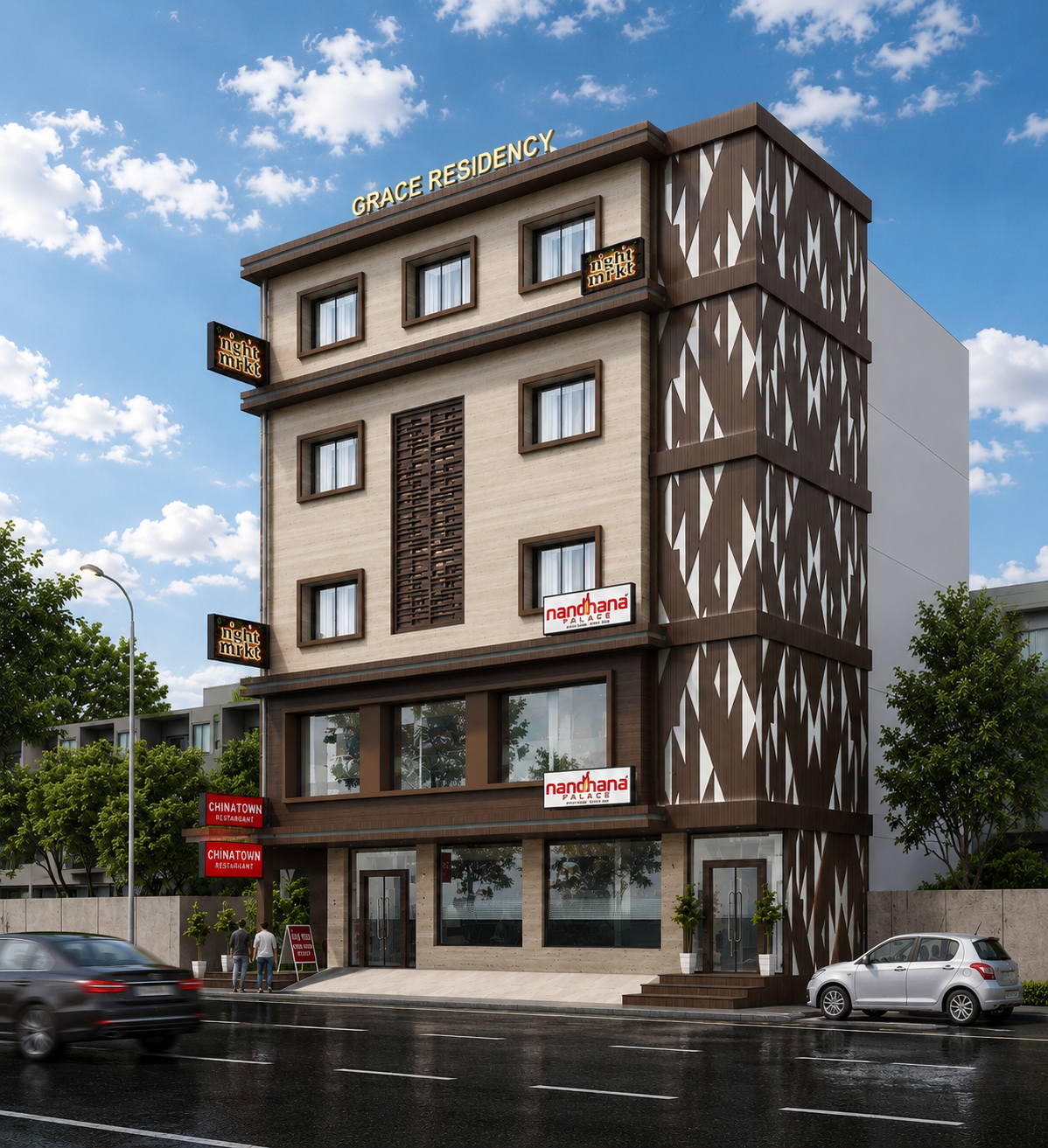 Grace Hotel, day view