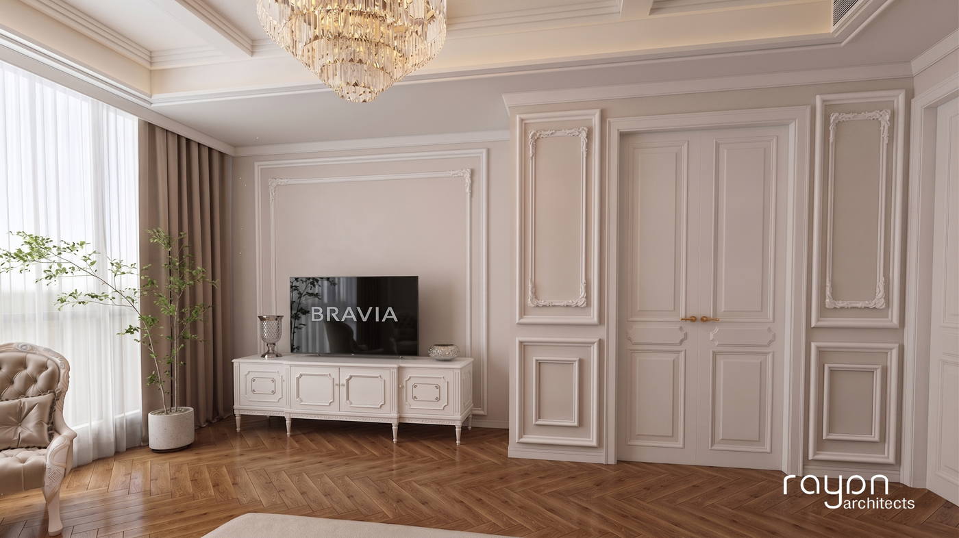 Interiors, E Residences, masterbedroom