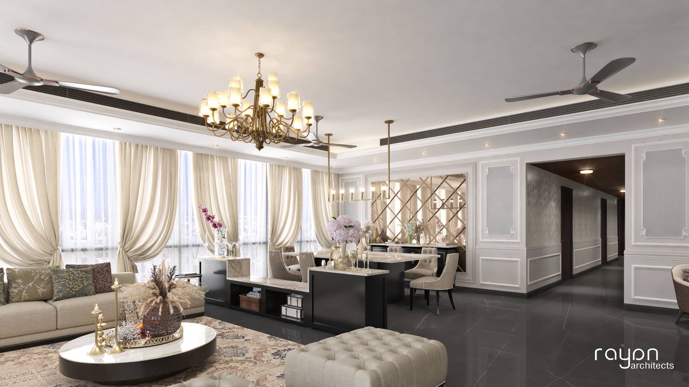 Interiors, E Residences, living