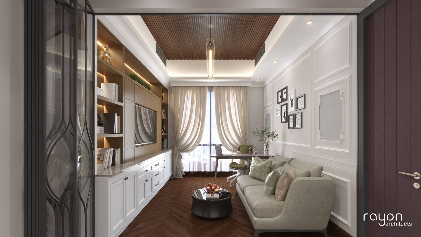 Interiors, E Residences, study