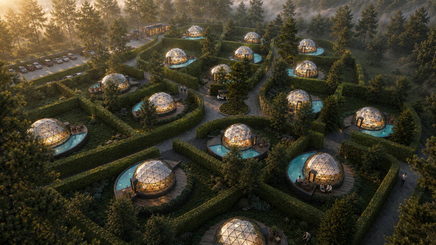 KMBT Resort, Yercaud, masterplan