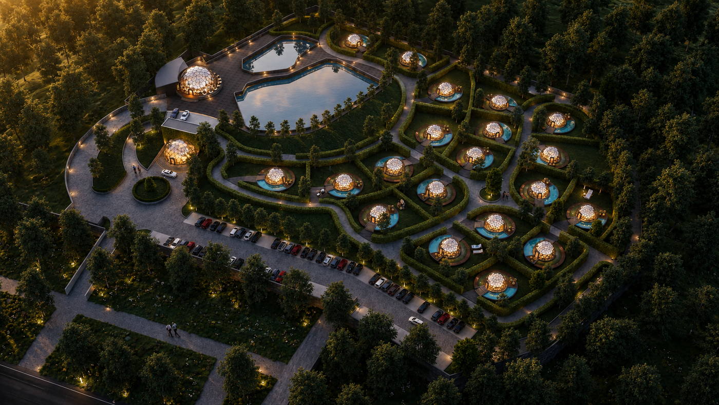 KMBT Resort, Yercaud, masterplan