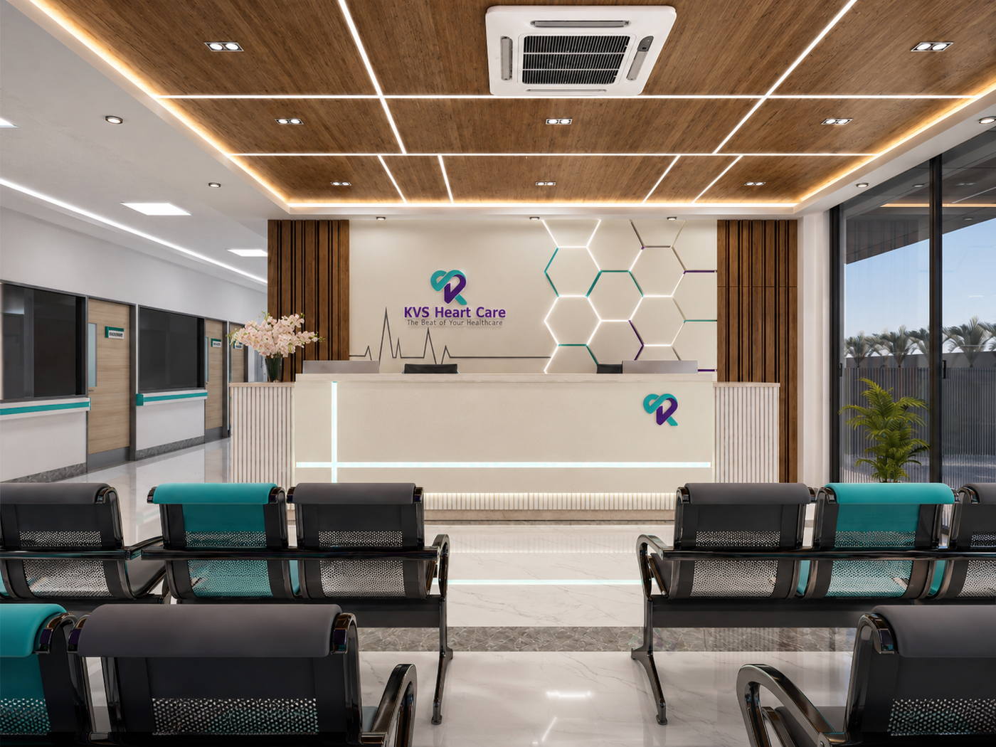 KVS Heart Care, heart care reception