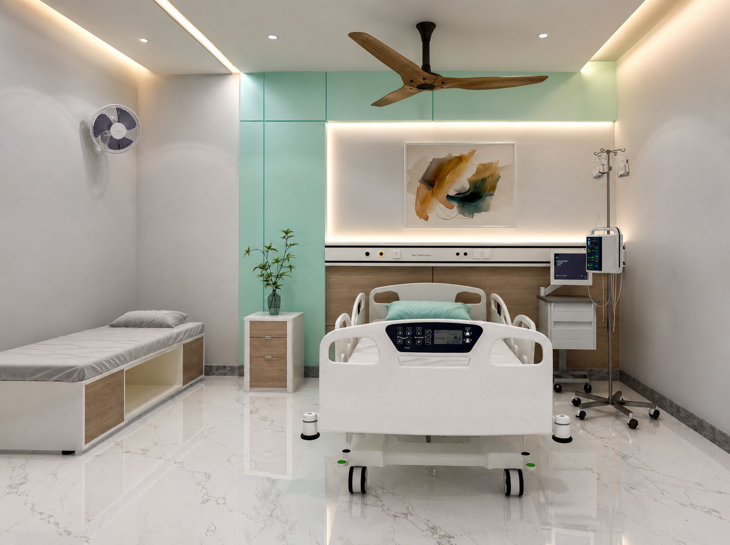 KVS Heart Care, Interiors