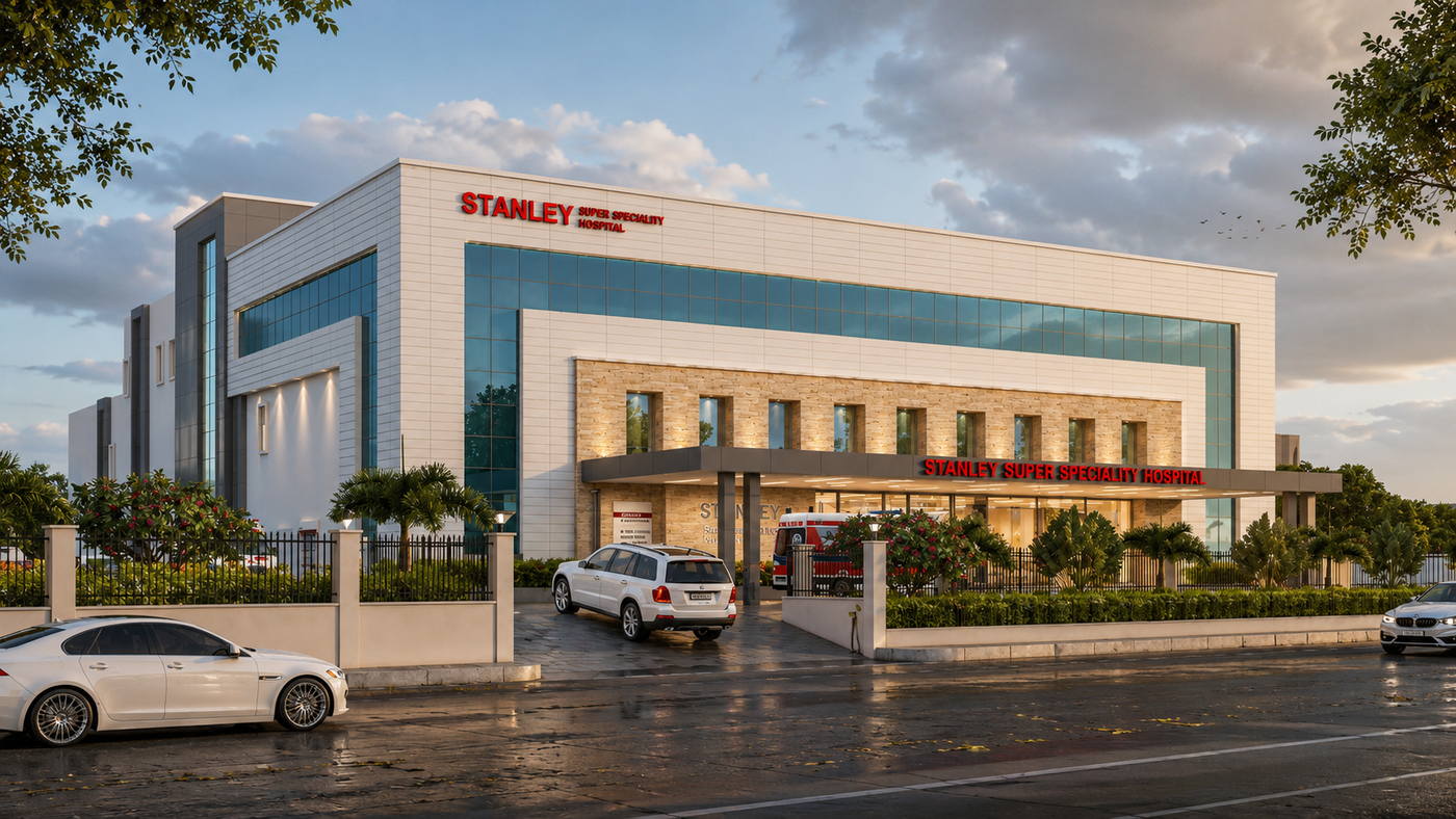 Stanley Hospital, day view
