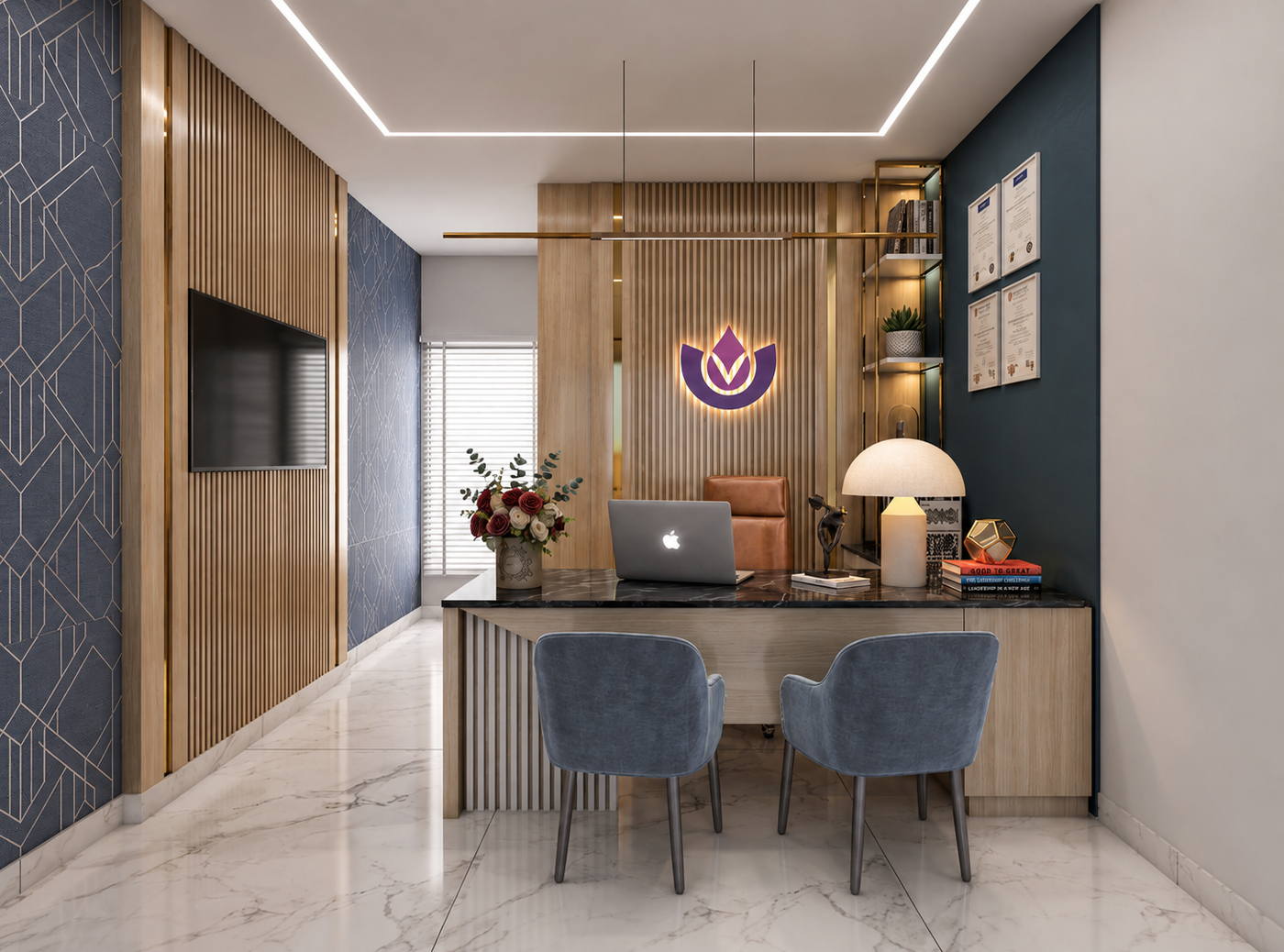 Velammal Global Hospital, ceo room