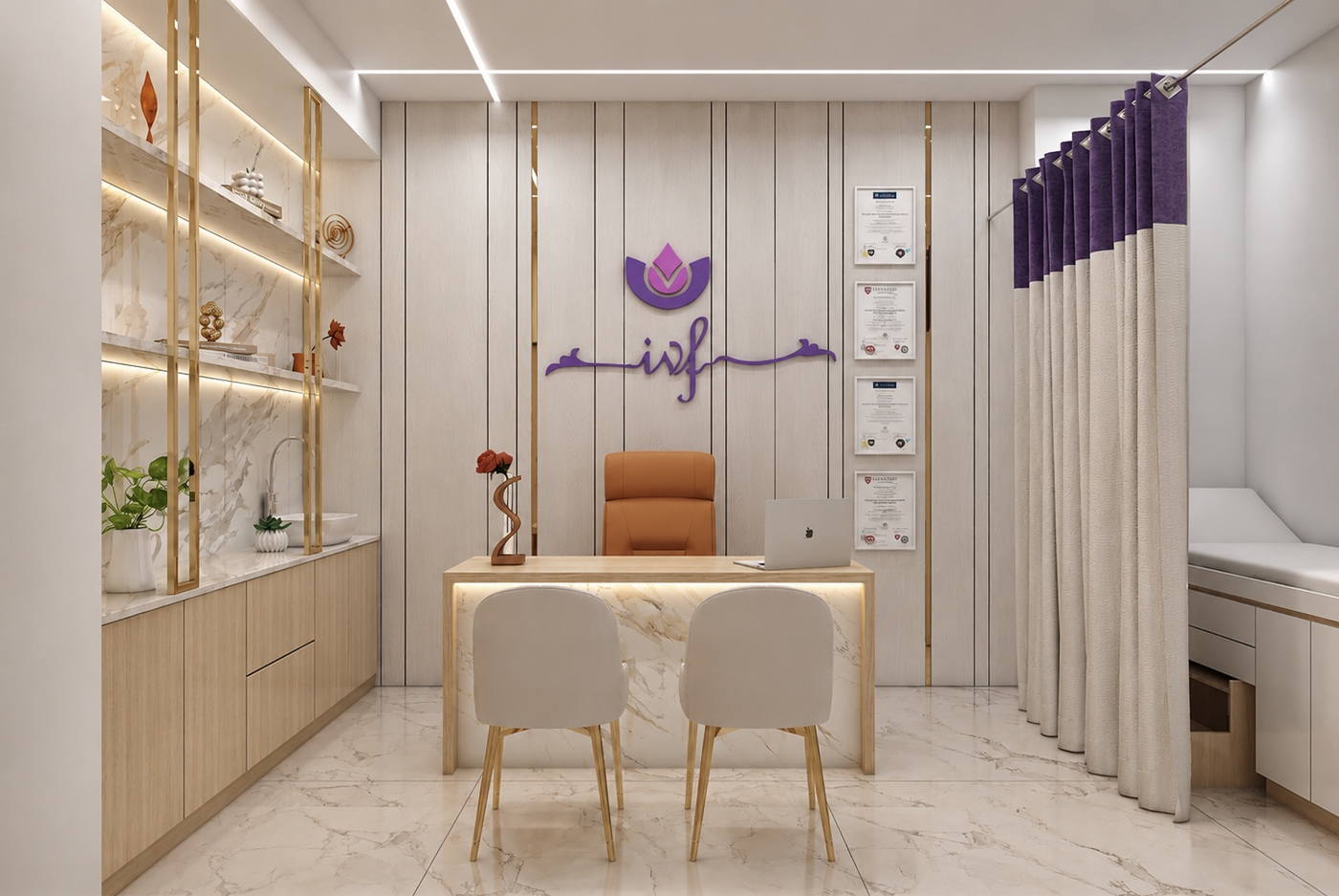 Velammal Global Hospital, ivf consultation room