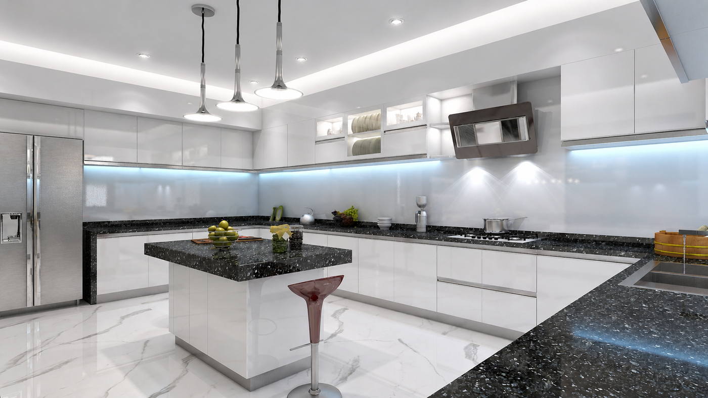 Villa (2015), kitchen