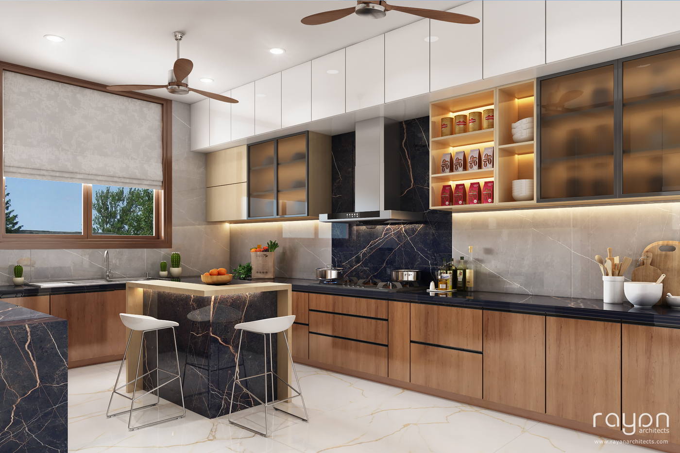 Villa, Injambakkam, kitchen