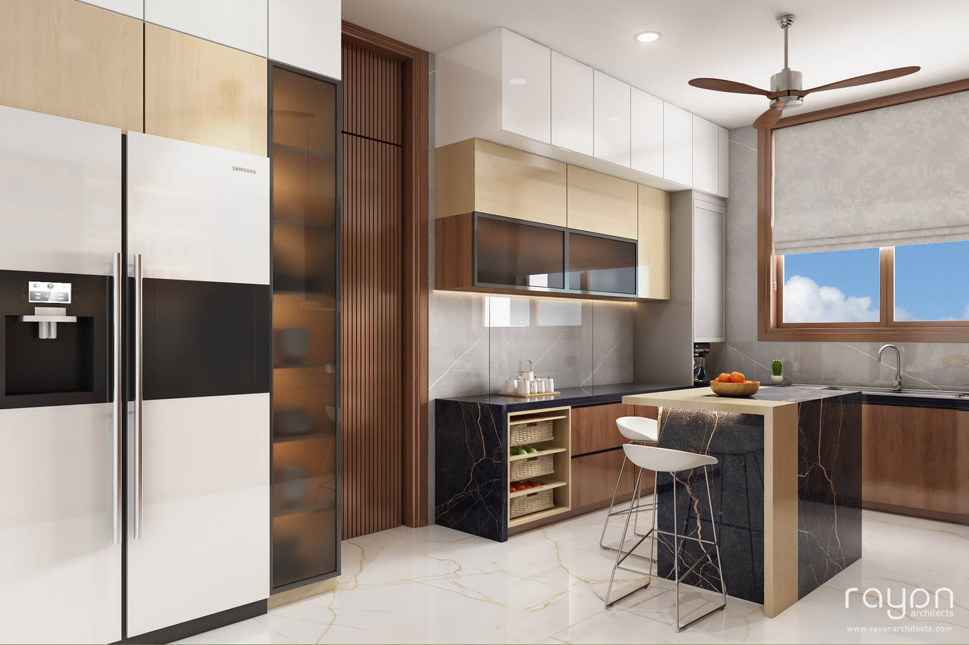 Villa, Injambakkam, kitchen