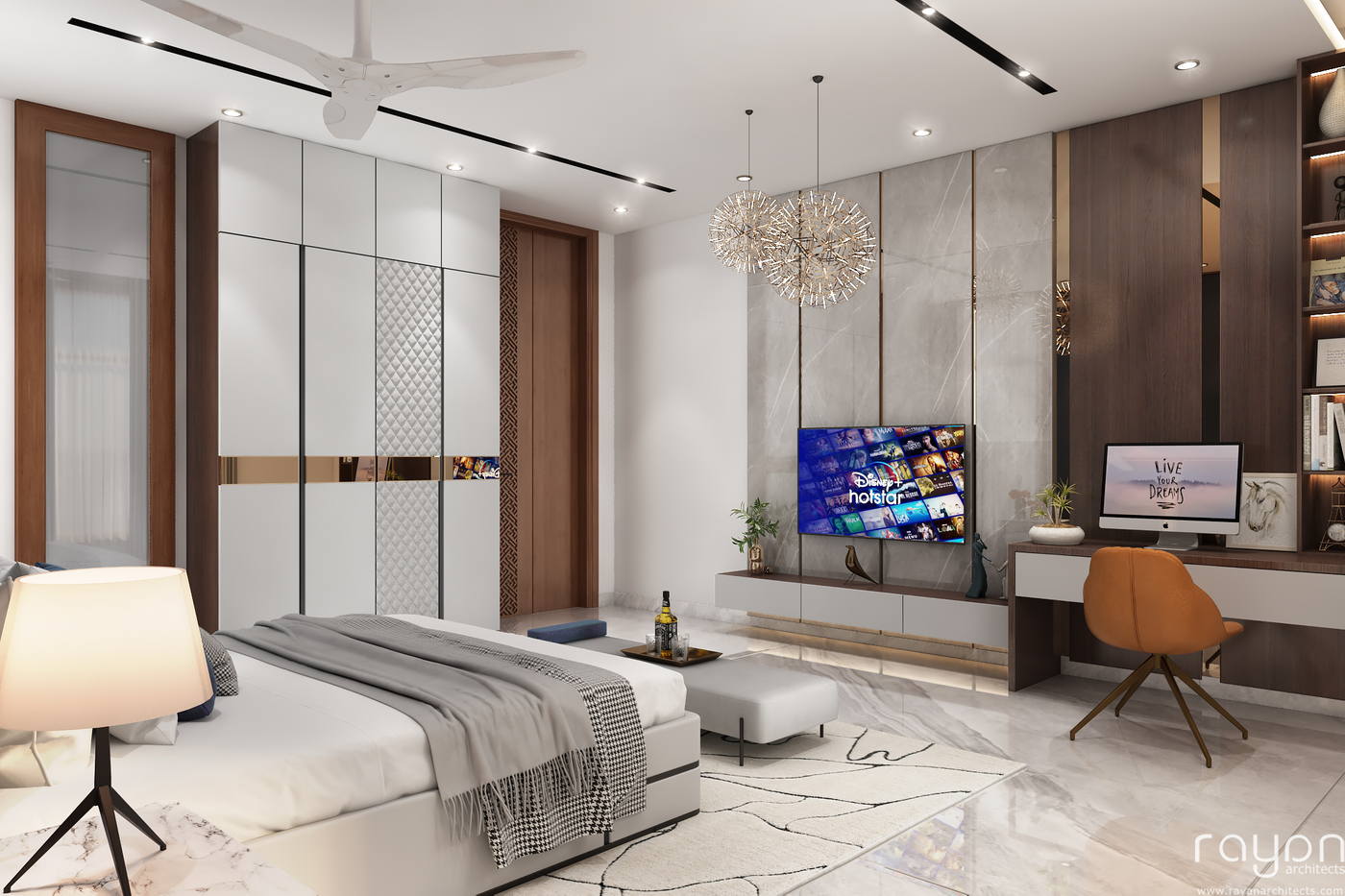 Villa, Injambakkam, parents bedroom