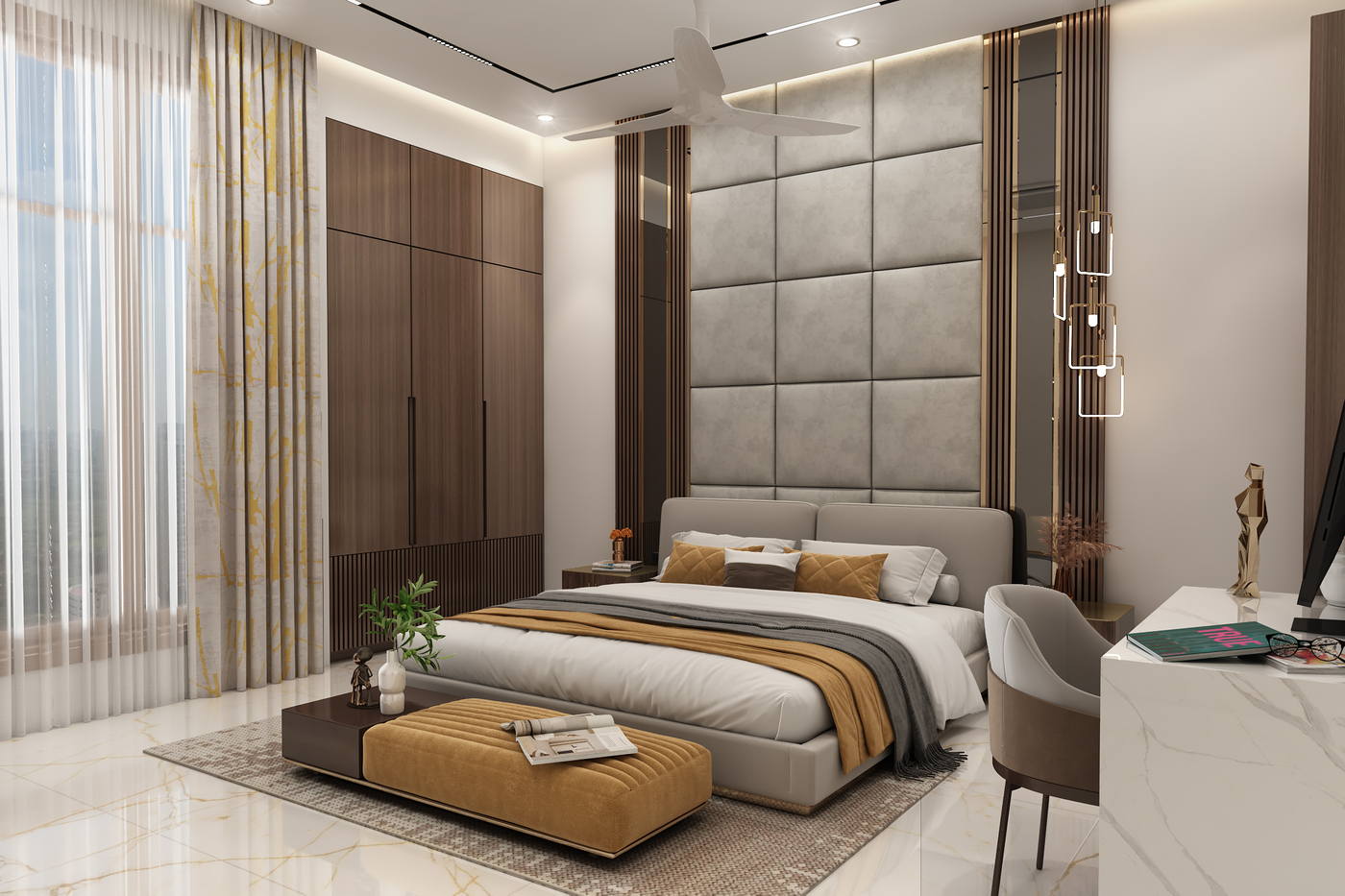 Villa, Injambakkam, parents bedroom