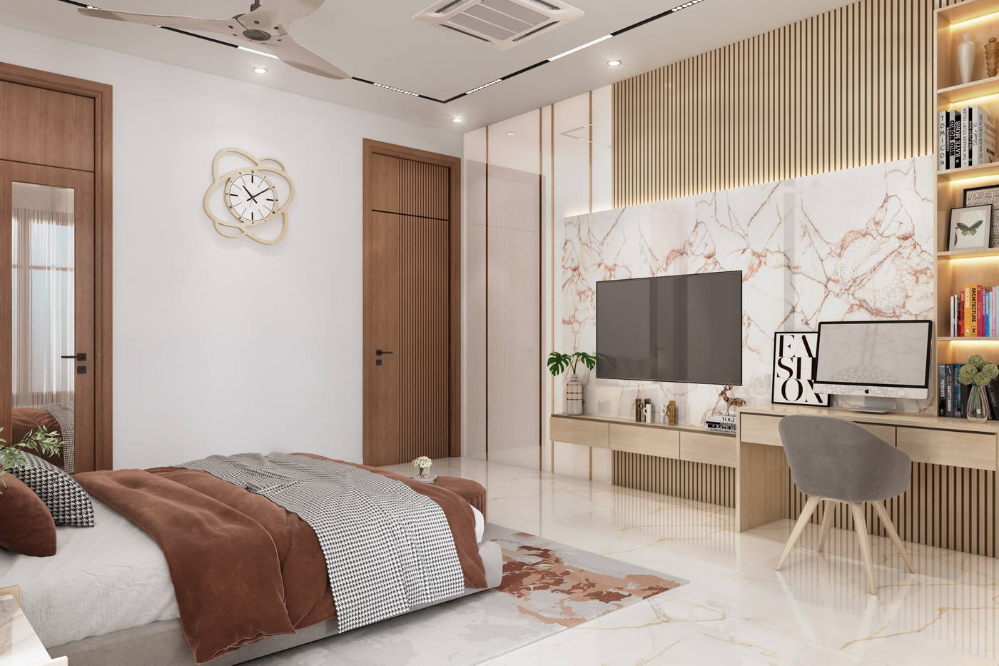 Villa, Injambakkam, guest bedroom