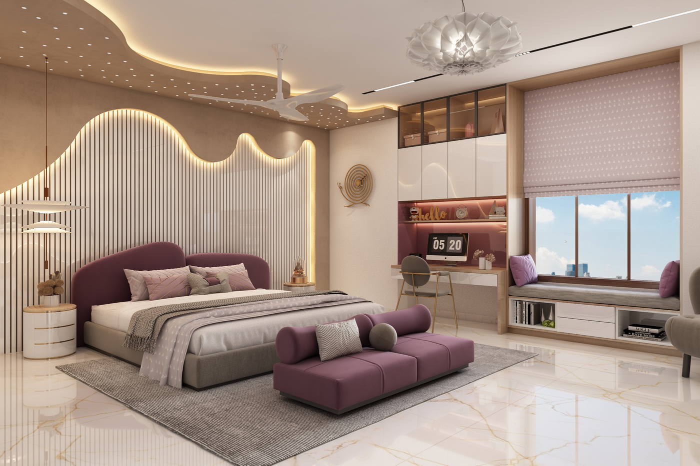Villa, Injambakkam, kids bedroom i