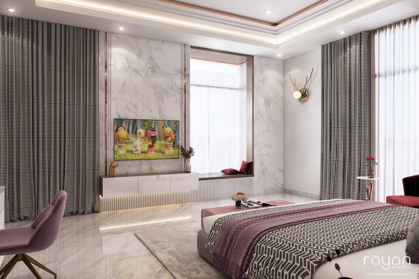Villa, Injambakkam, daughters bedroom