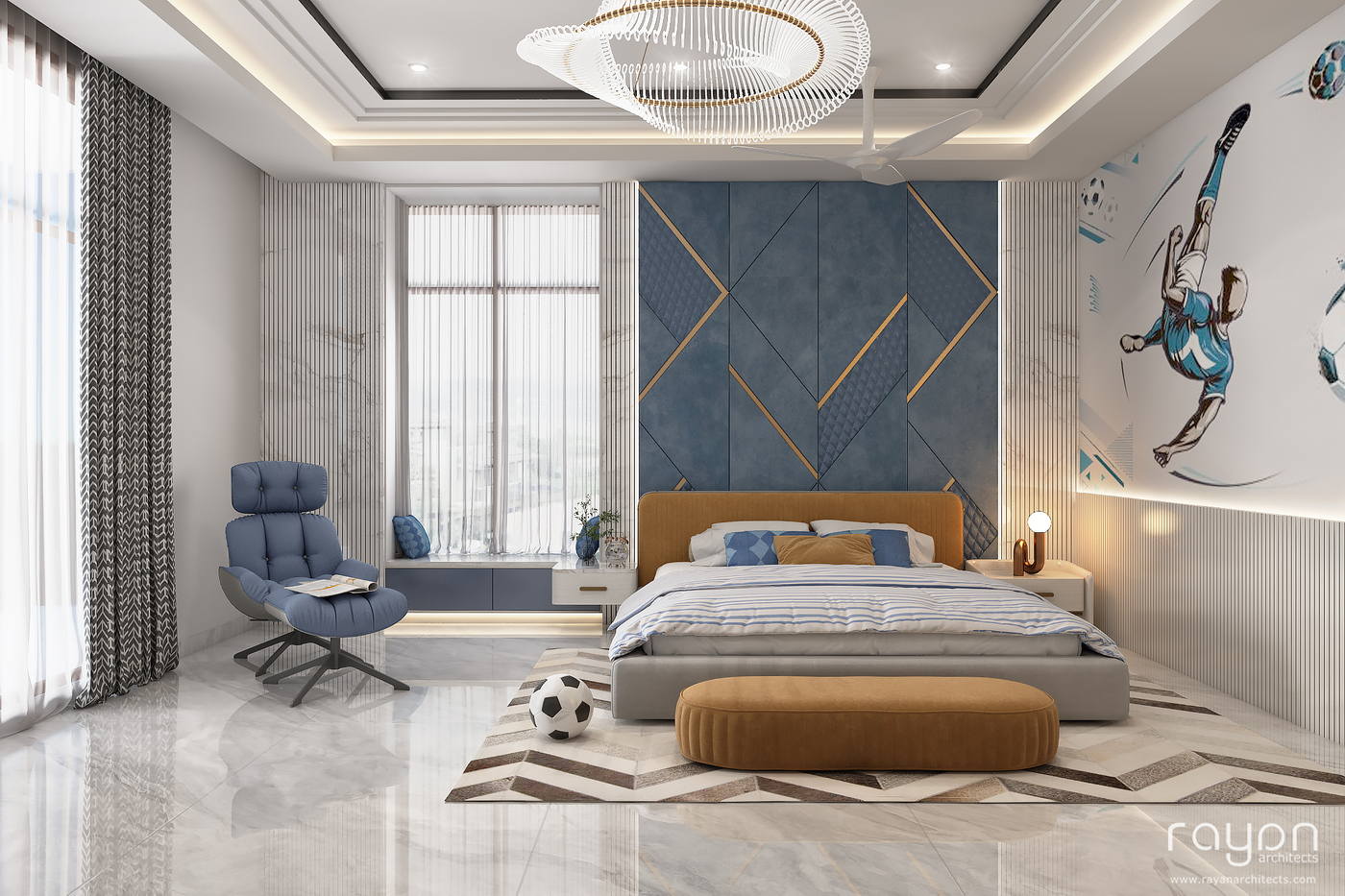 Villa, Injambakkam, sons bedroom