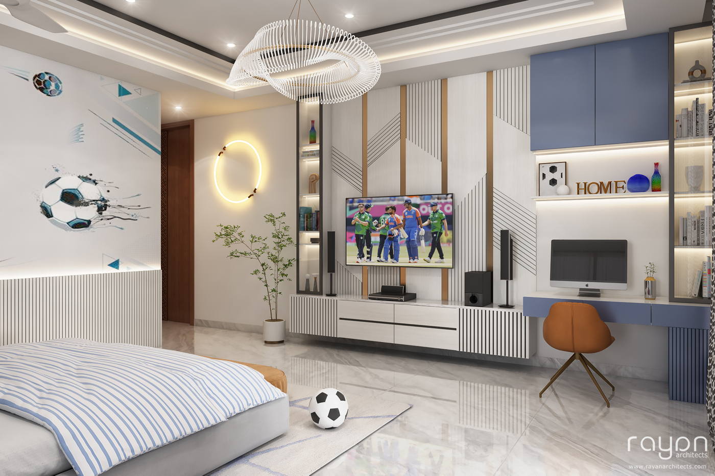 Villa, Injambakkam, sons bedroom