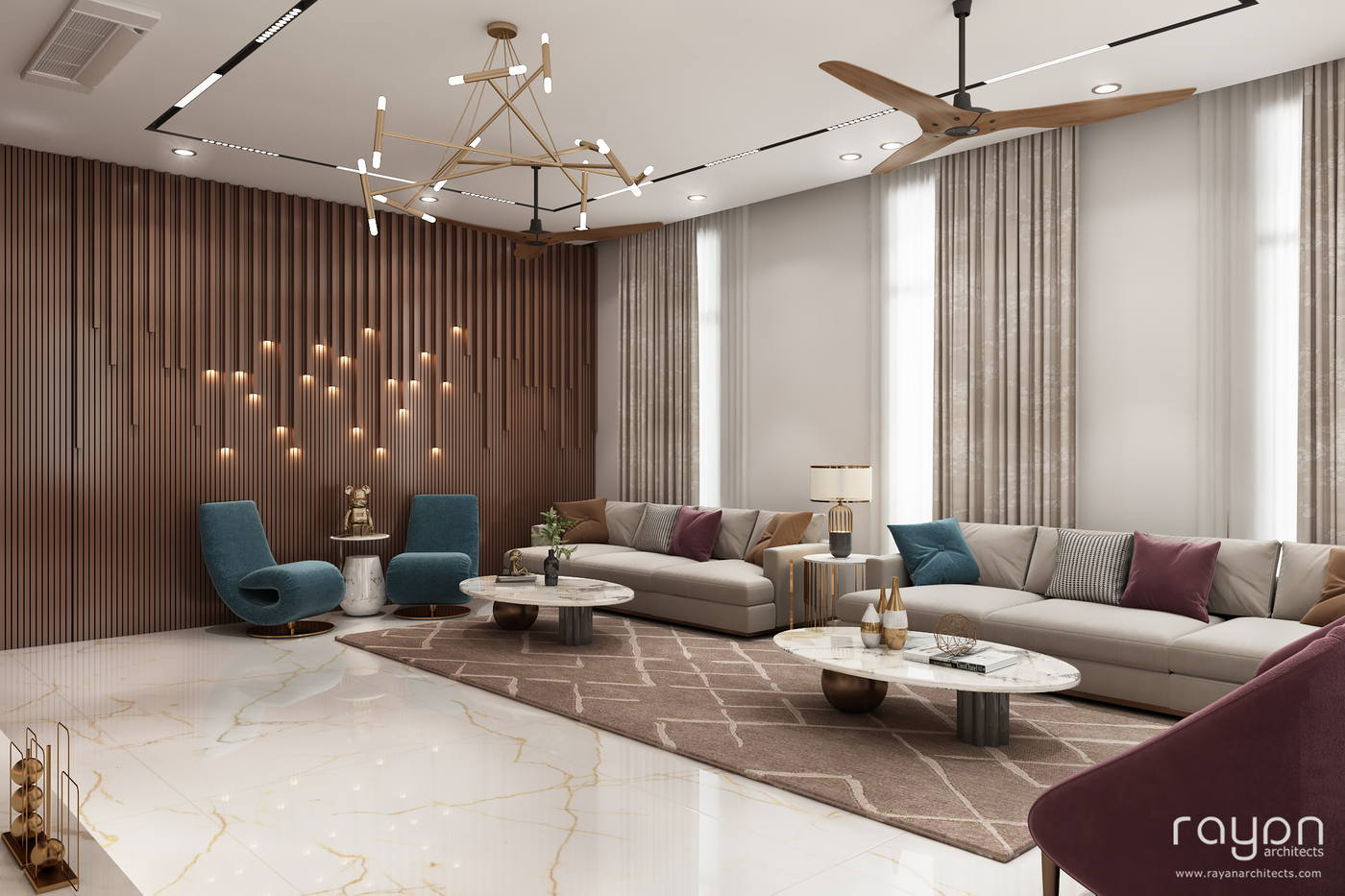 Villa, Injambakkam, living