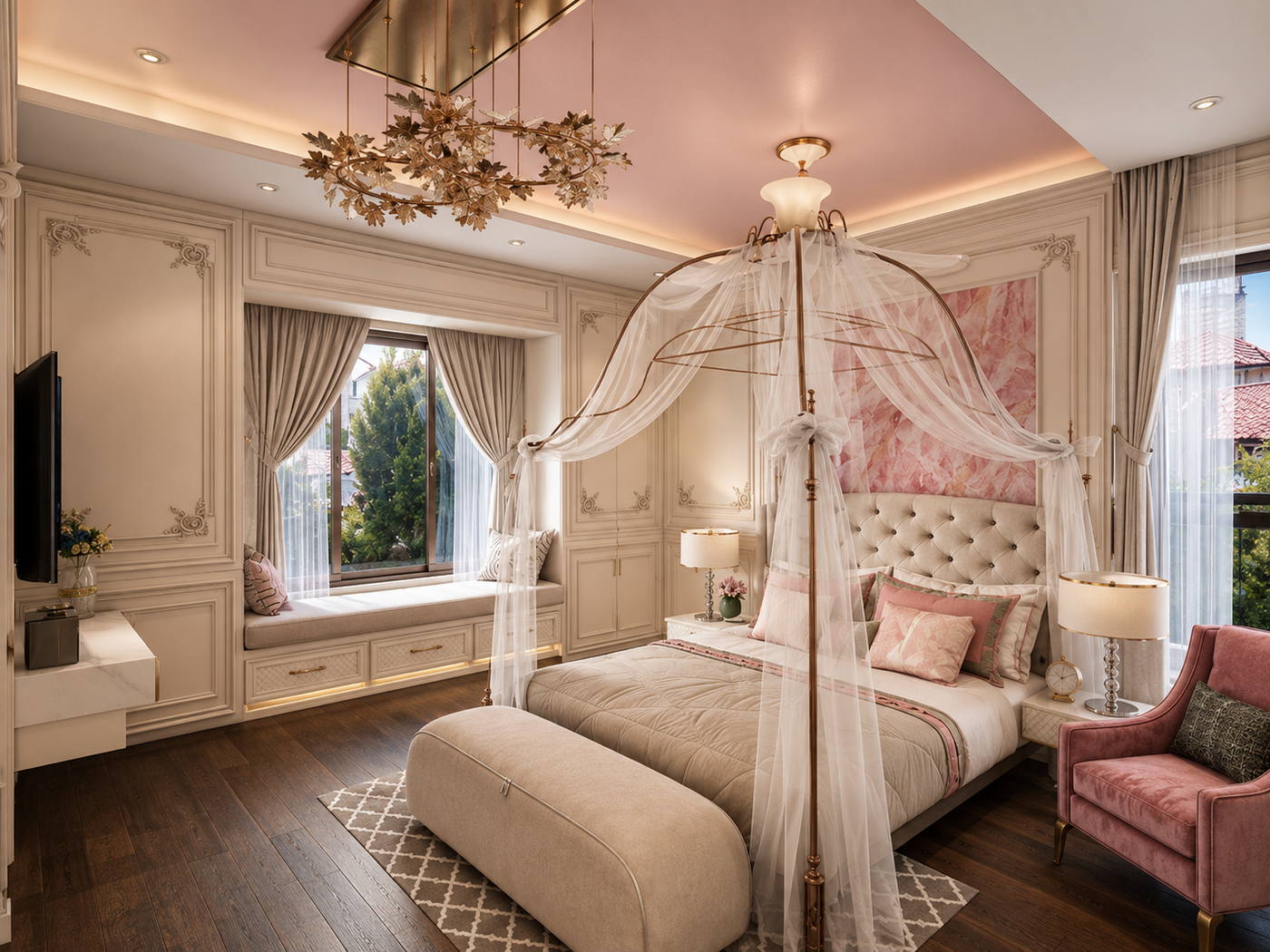 Villa, Kothari Road, first floor daughter room