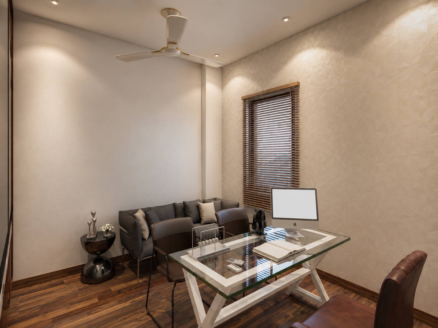 Villa, Kothari Road, office room