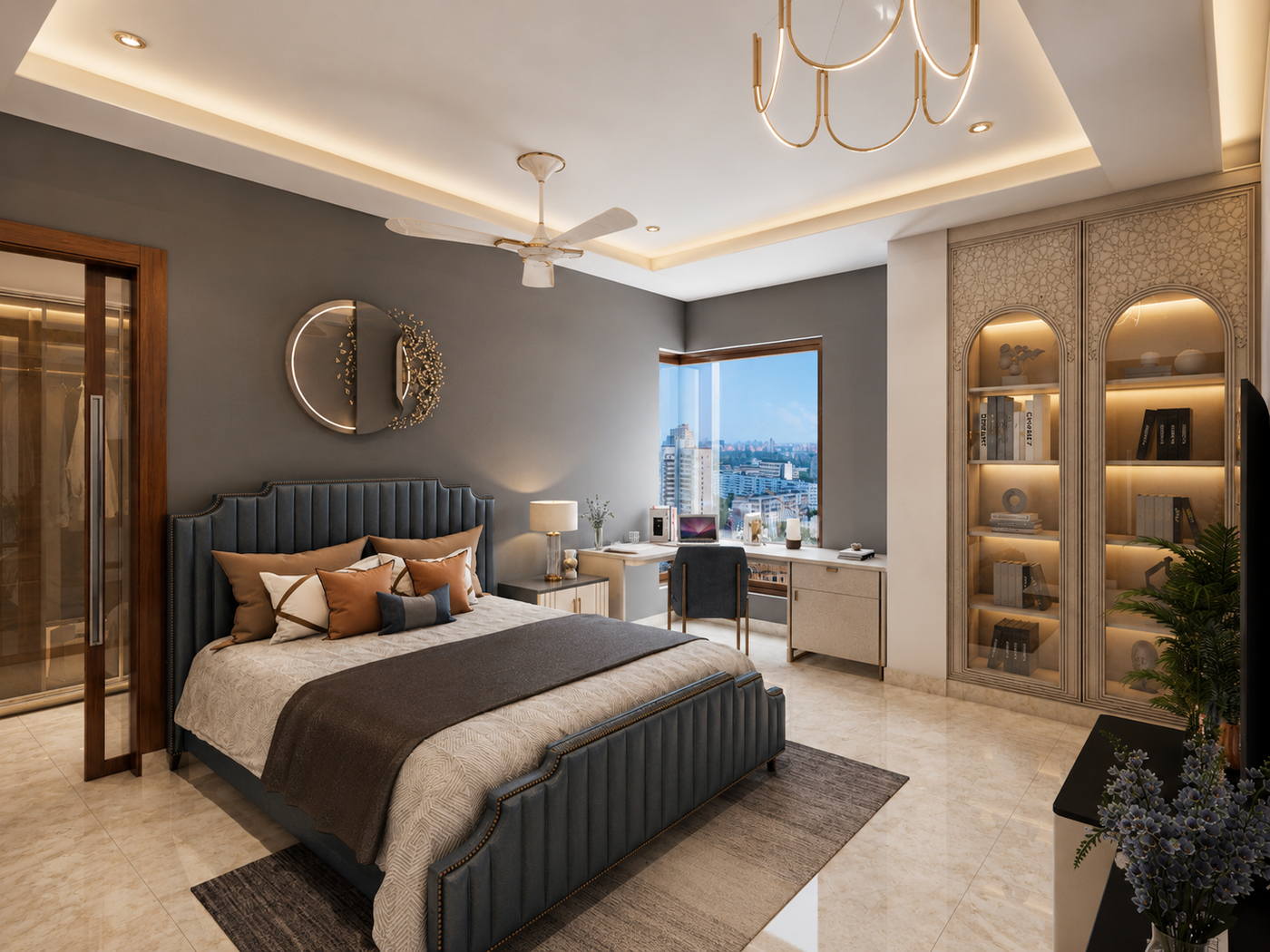 Villa, Kothari Road, second floor guest room