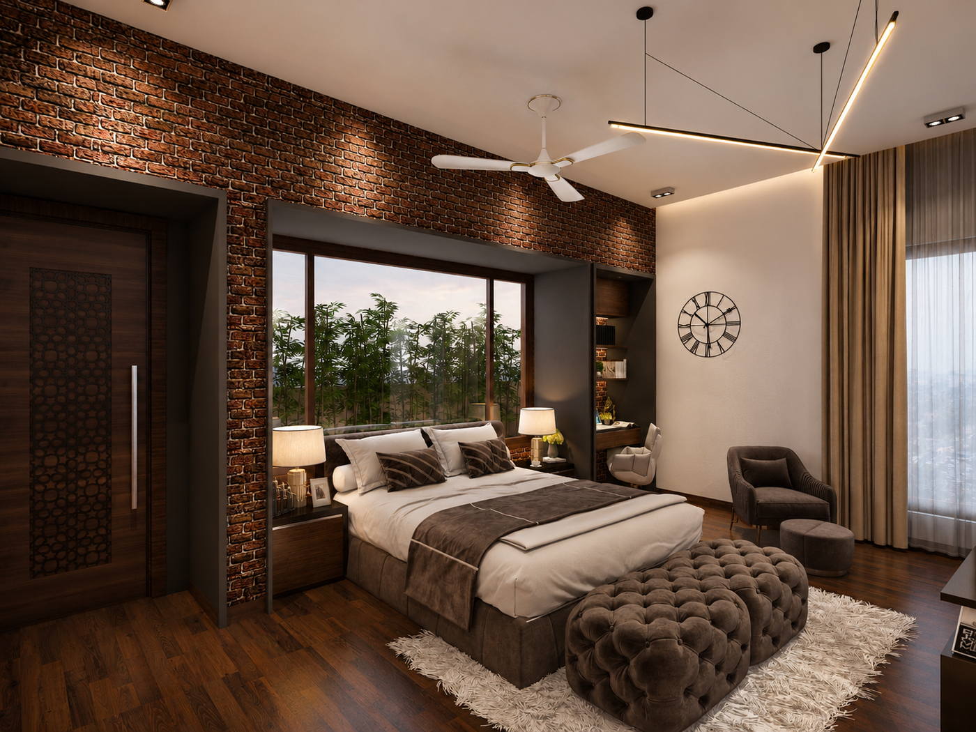 Villa, Kothari Road, son bedroom