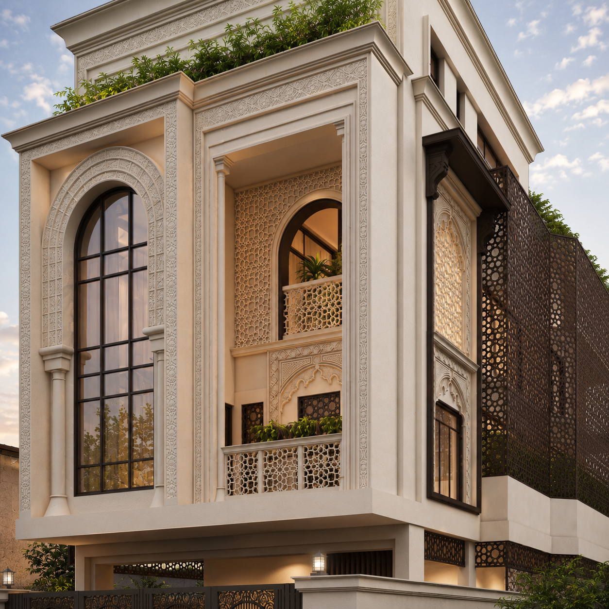 Villa, Kothari Road, exteriors
