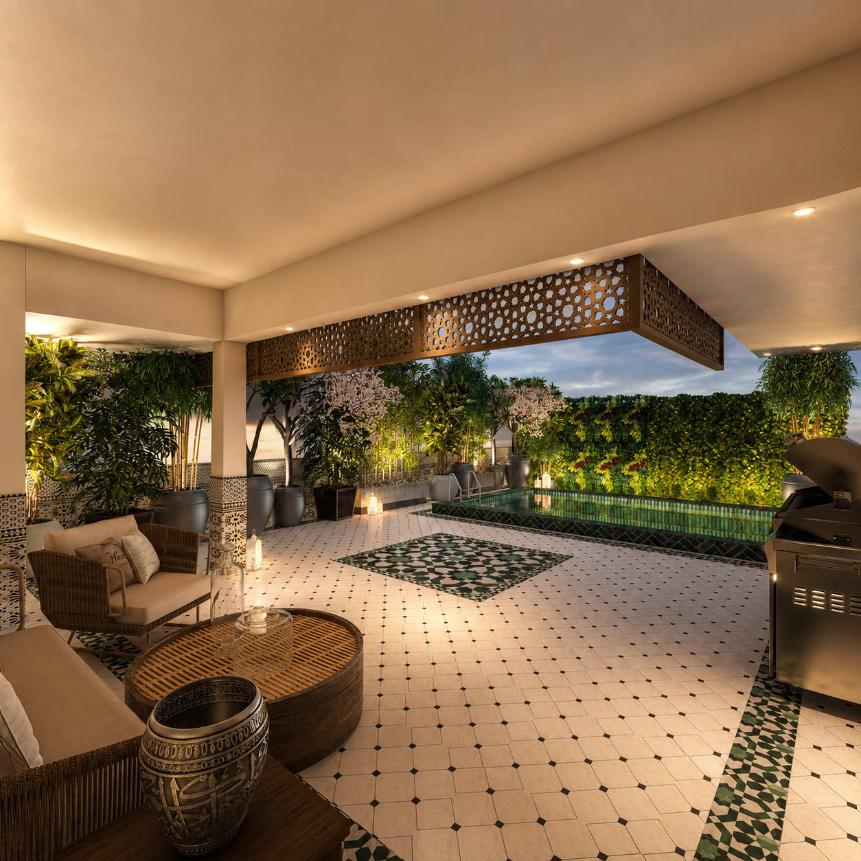 Villa, Kothari Road, swimming pool