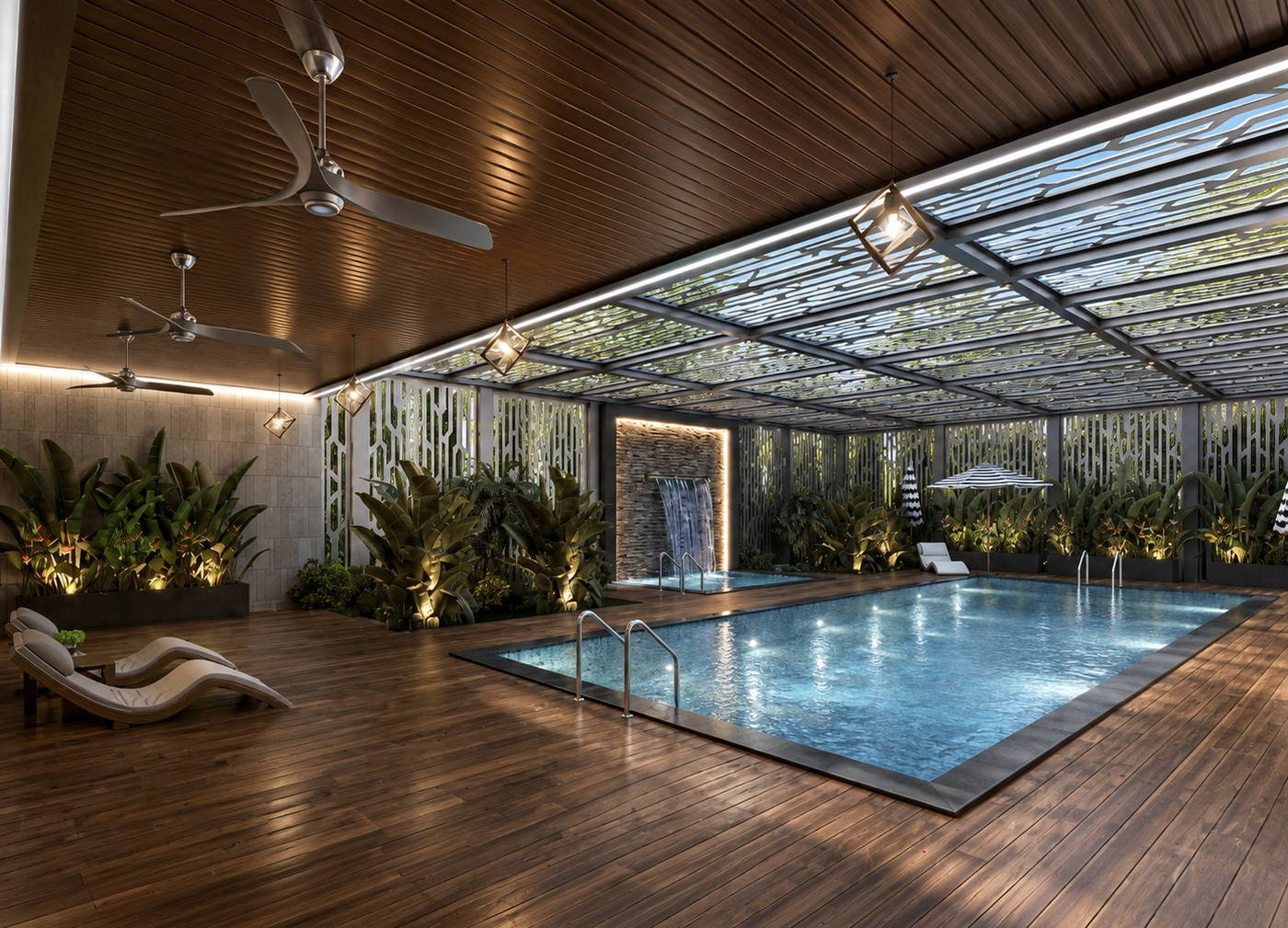 Villa, Kumbakonam, swimming pool