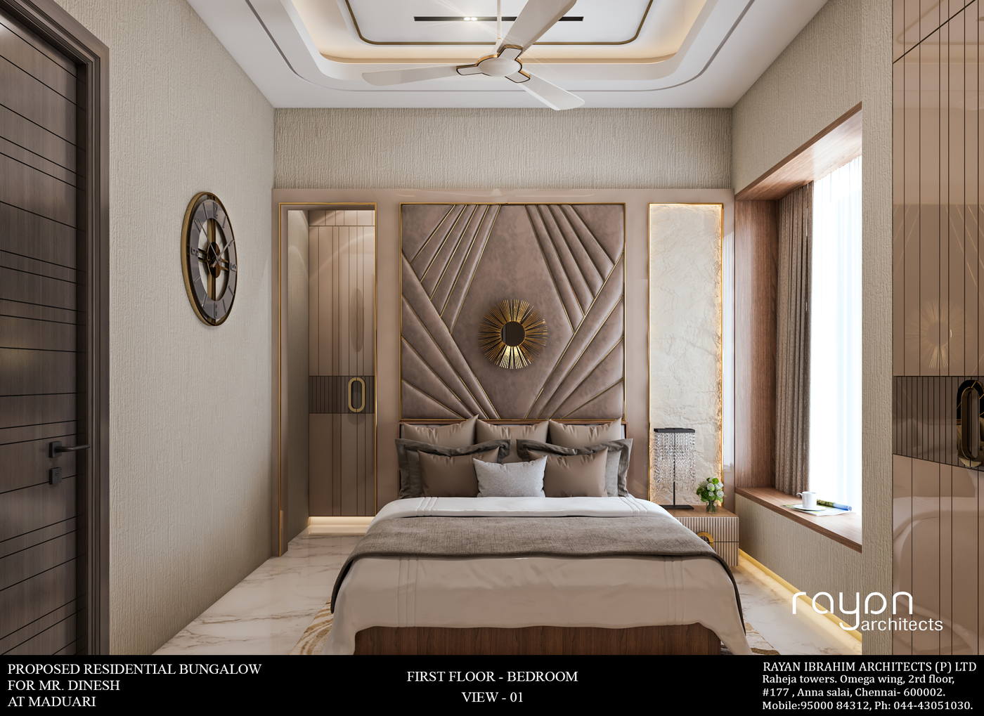 Villa, Madurai interior, Rayan Ibrahim Architects