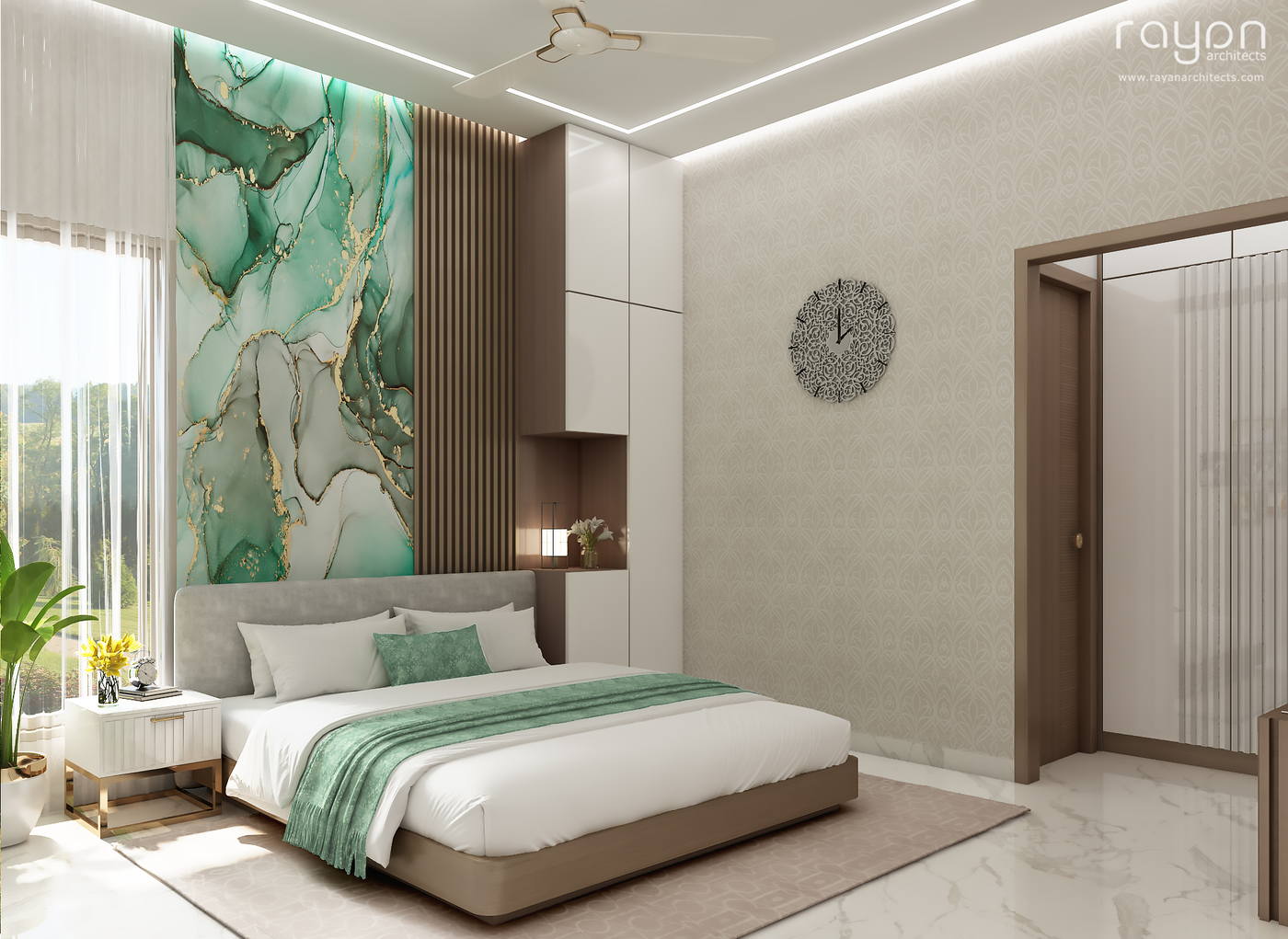 Villa, Palavakkam (2023), second floor bedroom