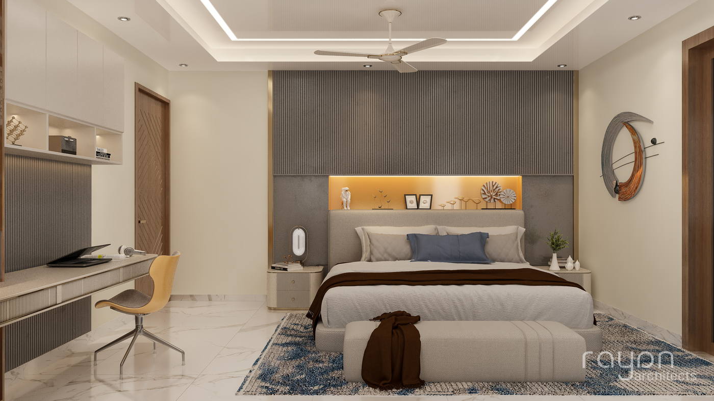 Villa, Selaiyur, ground floor masterbedroom