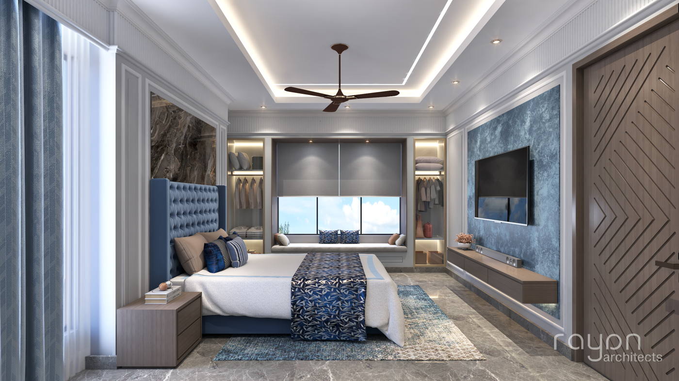 Villa, Selaiyur, second floor bedroom