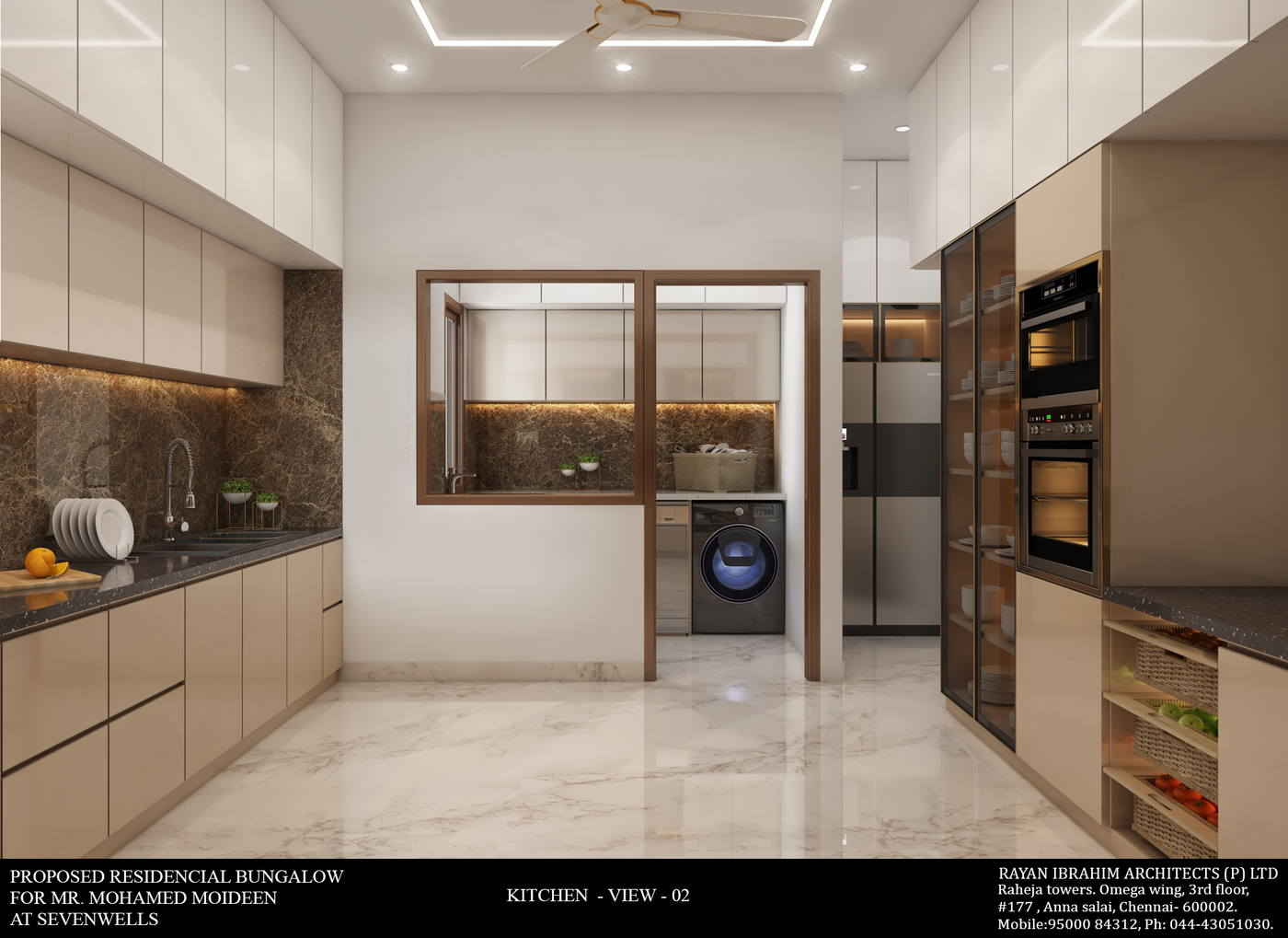 Villa, Seven Wells, kitchen
