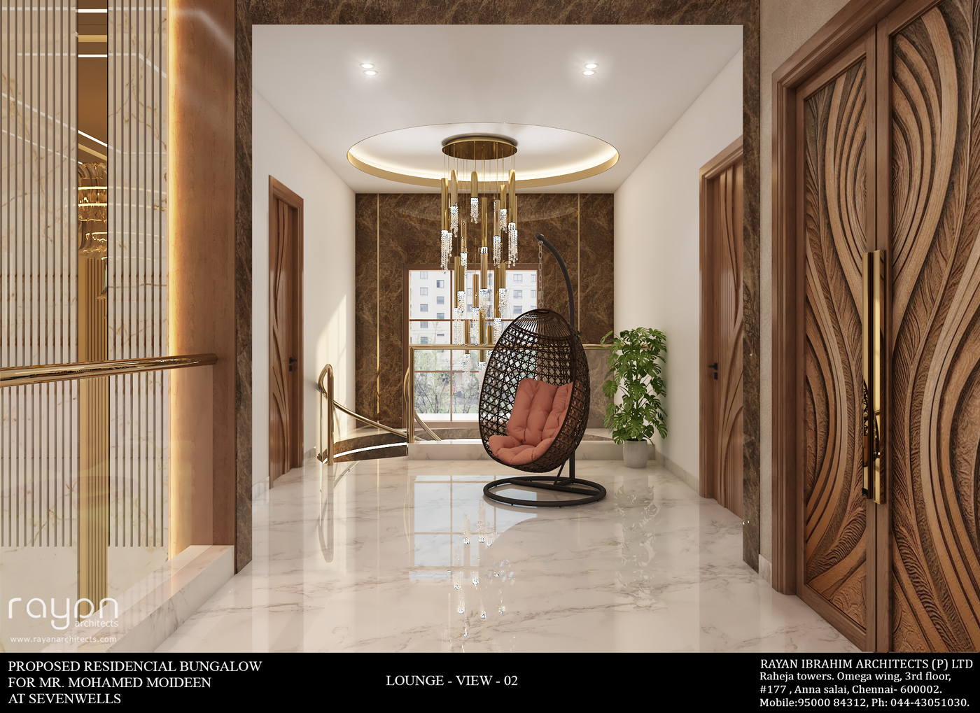 Villa, Seven Wells, lounge