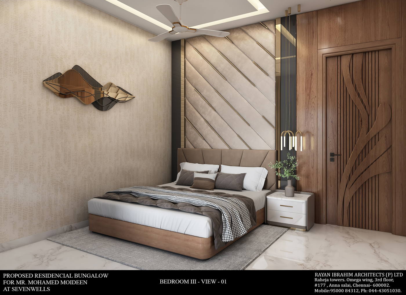 Villa, Seven Wells, bedroom iii