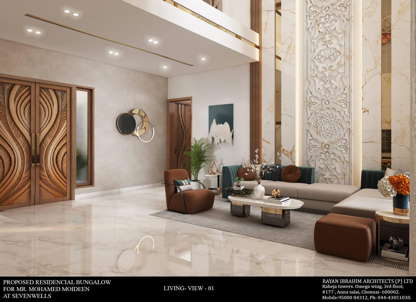 Villa, Seven Wells, living
